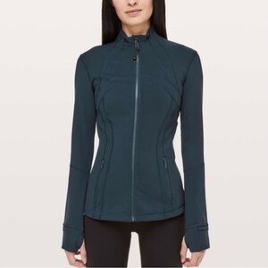Lululemon Define Jacket - Teal (size 6)